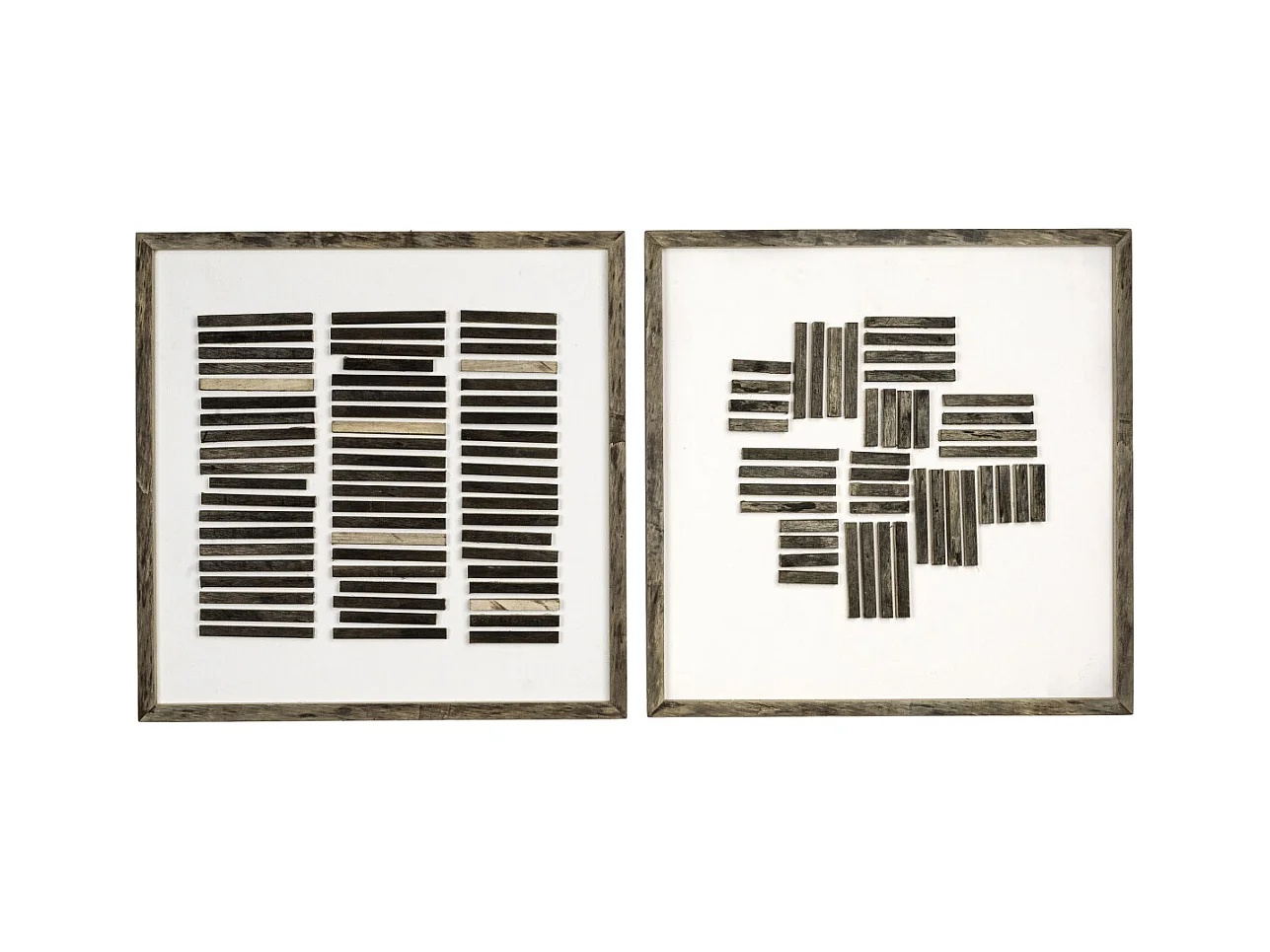 Cadres en bois Puzzle (Lot de 2)
