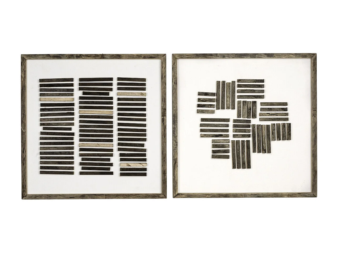 Cadres en bois Puzzle (Lot de 2)