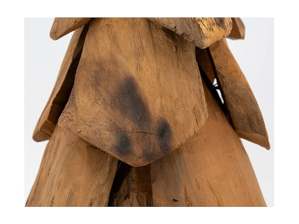 Sapin en teck naturel Petit modèle