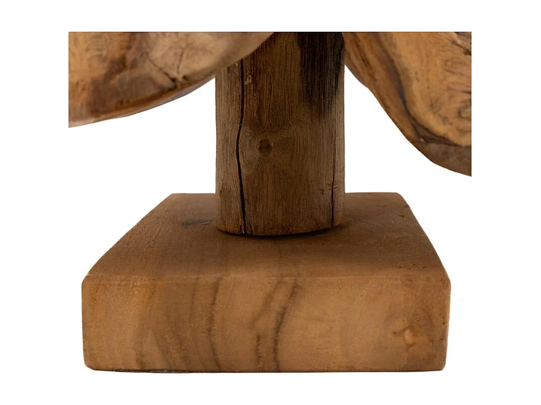 Sapin en teck naturel Petit modèle