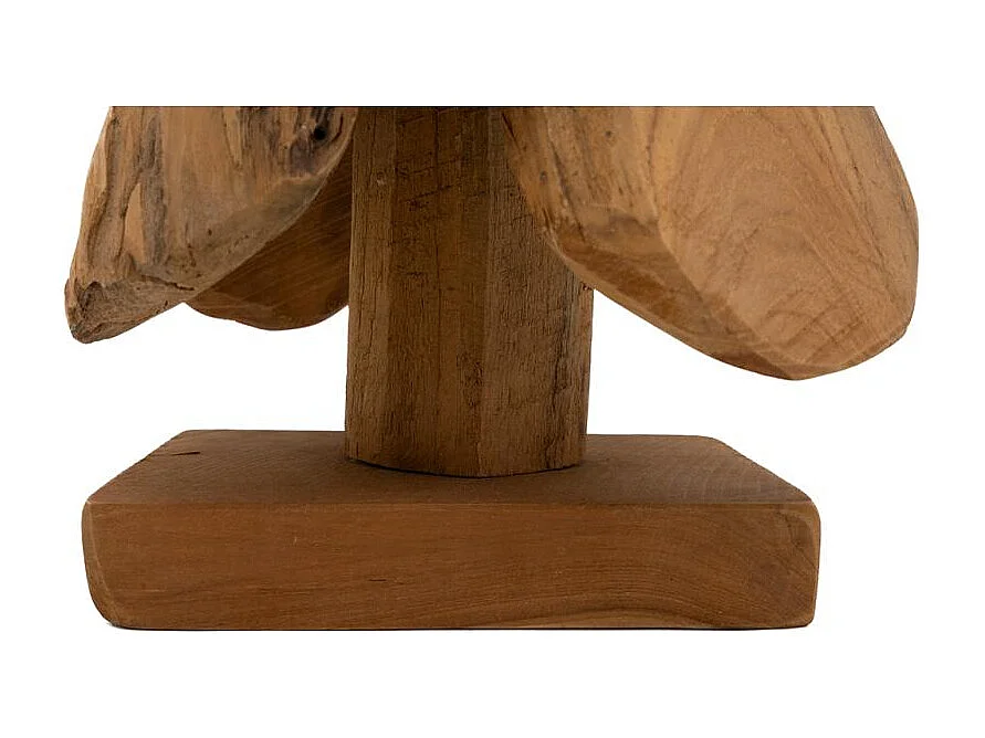 Sapin en teck naturel Grand modèle