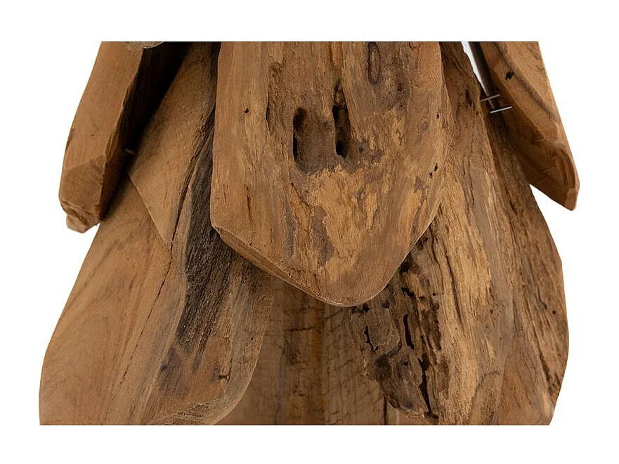 Sapin en teck naturel Grand modèle