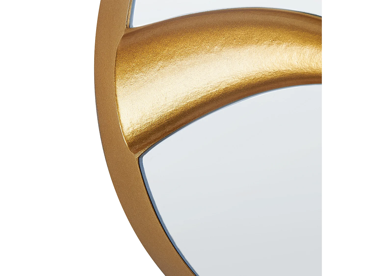 Miroir POIVRES 90 cm 60 cm Doré