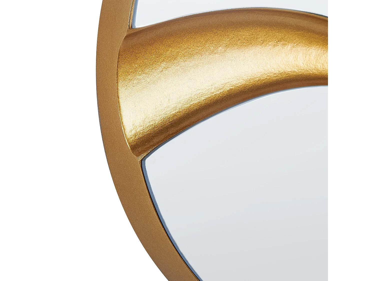 Miroir POIVRES 90 cm 60 cm Doré