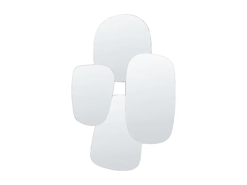 Miroir VOUZON 80 cm 120 cm Argenté