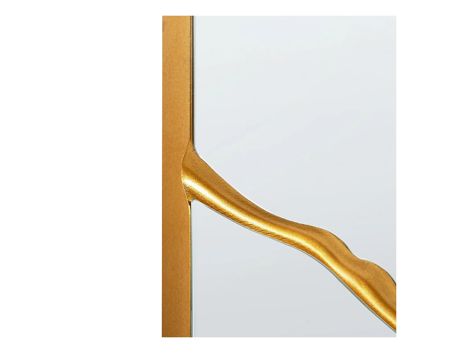 Wandspiegel COOLE 80 cm 80 cm Gold