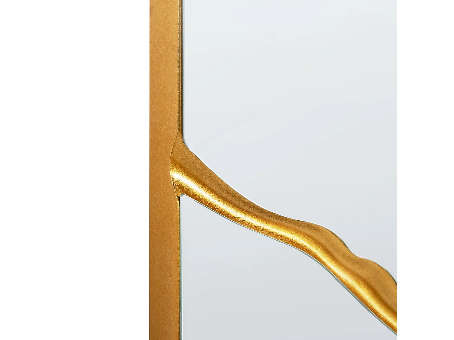 Wandspiegel COOLE 80 cm 80 cm Gold