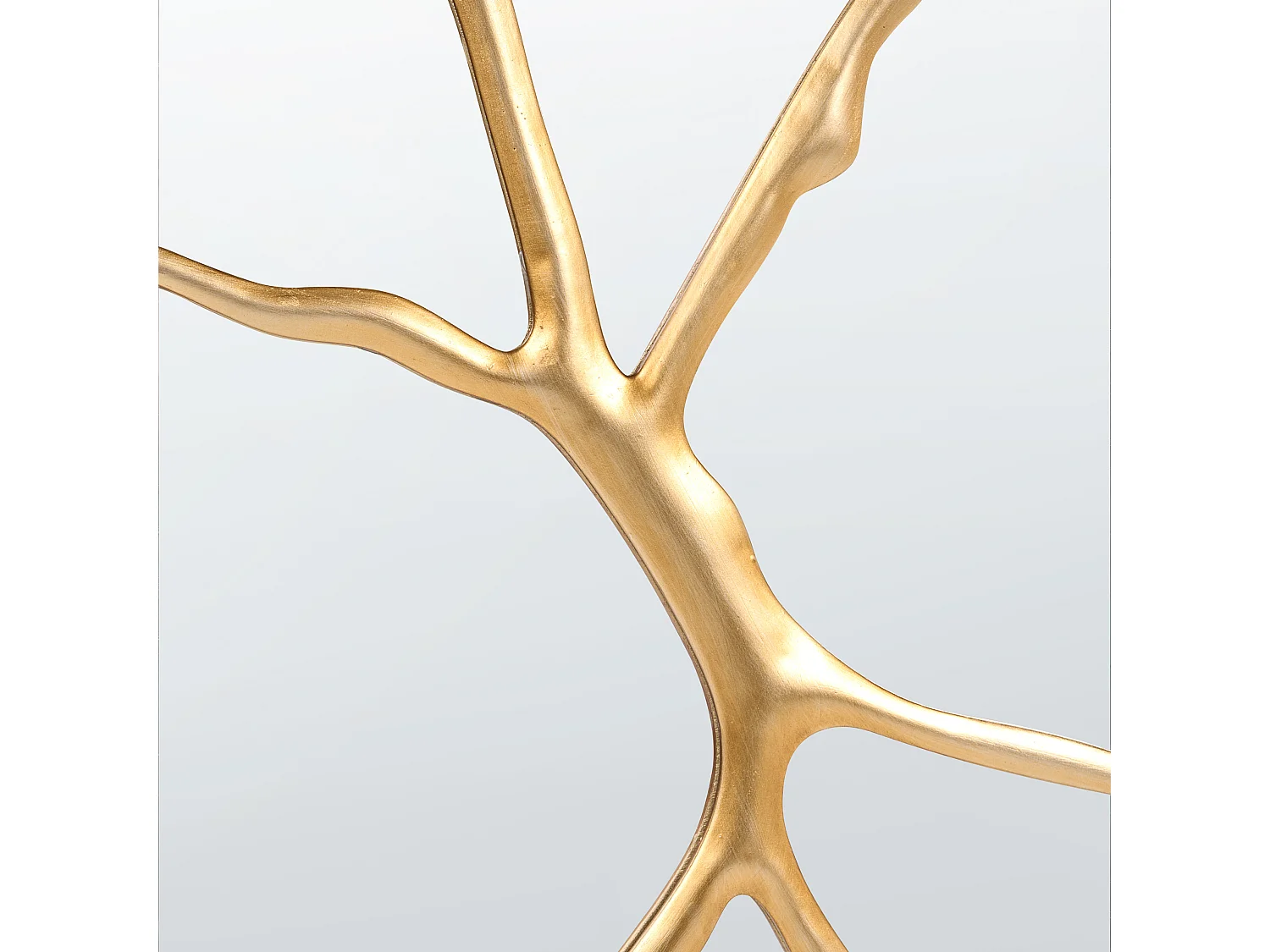 Väggspegel COOLE 80 cm 80 cm Guld