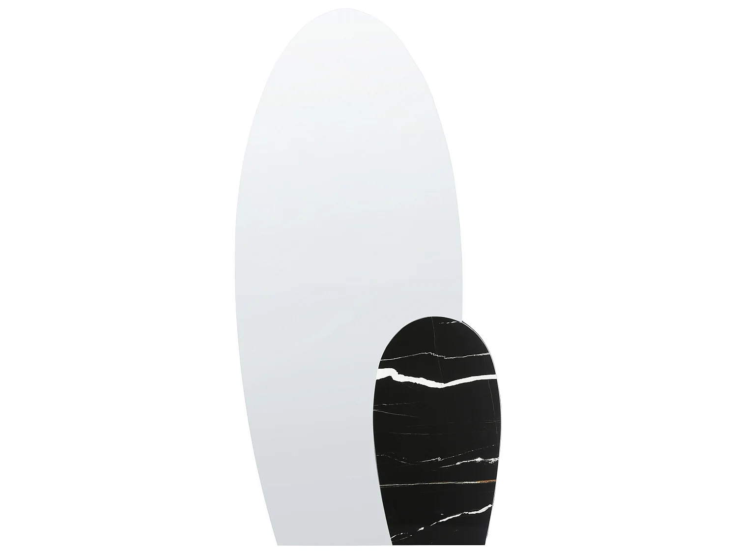 Specchio VIERZON 58 cm 120 cm Nero