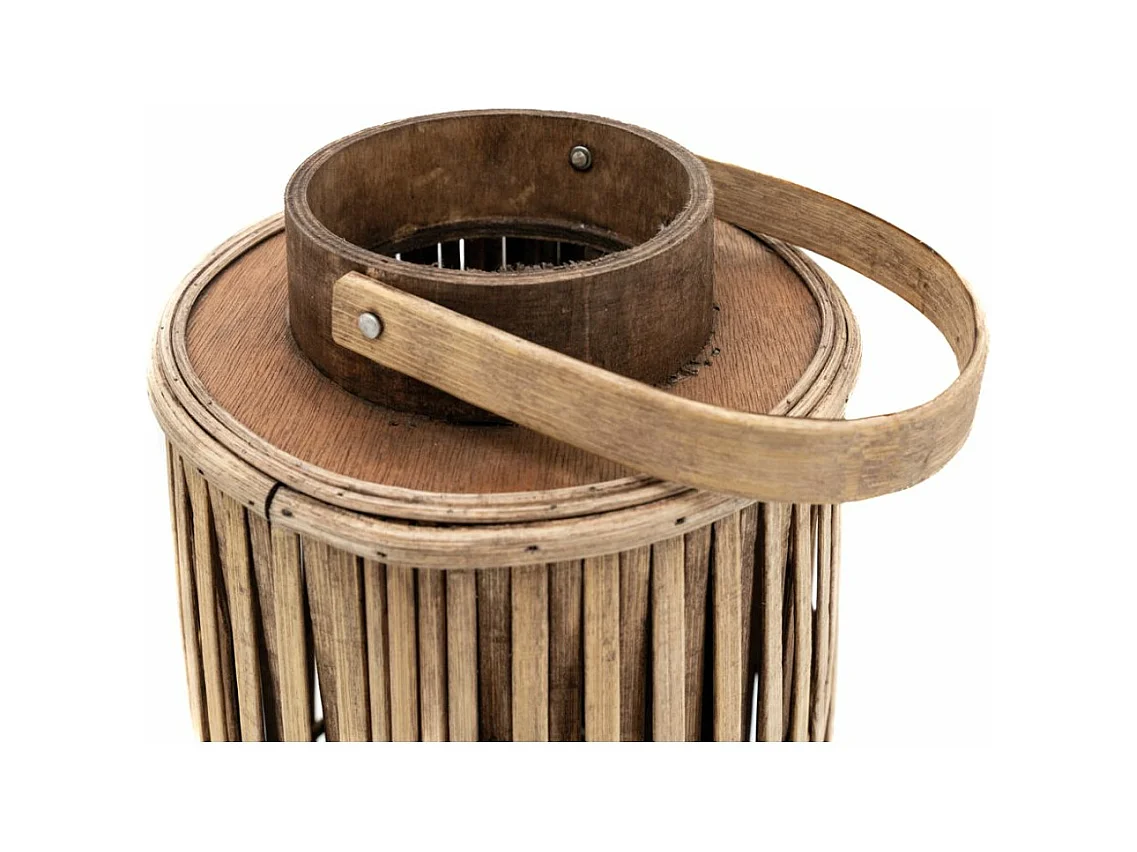 Lanterne ronde en pin Petit modèle