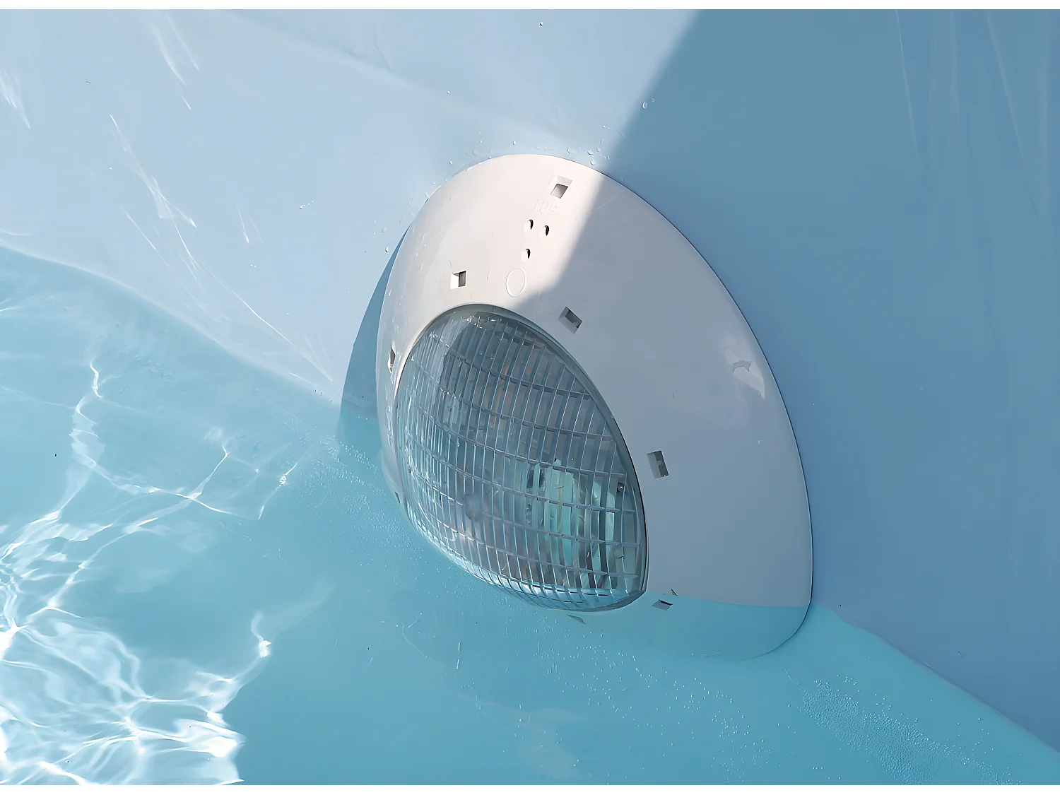 Projecteur LED 350 blanc froid 24W pour piscine bois - Ubbink