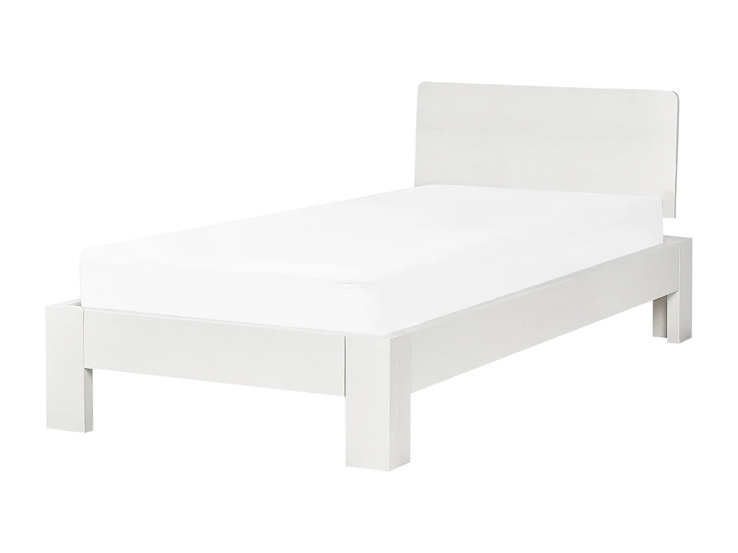 Bed Hout ROYAN 90 x 200 cm Wit