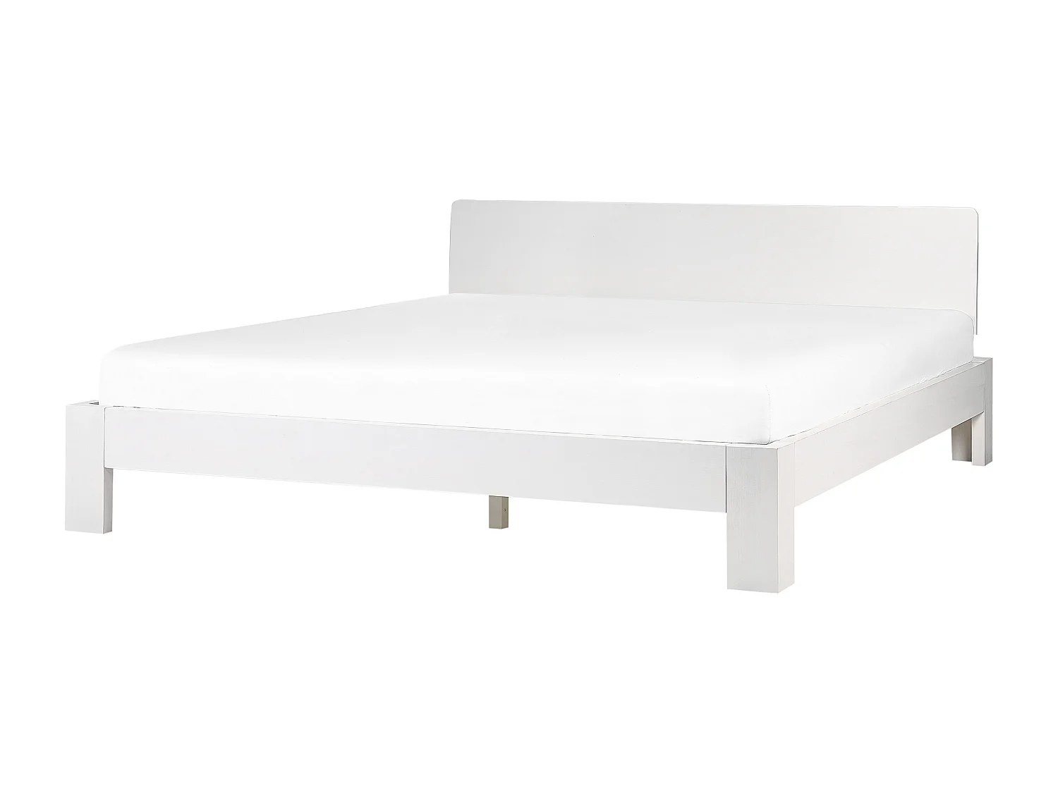 Letto Legno ROYAN 180 x 200 cm Bianco