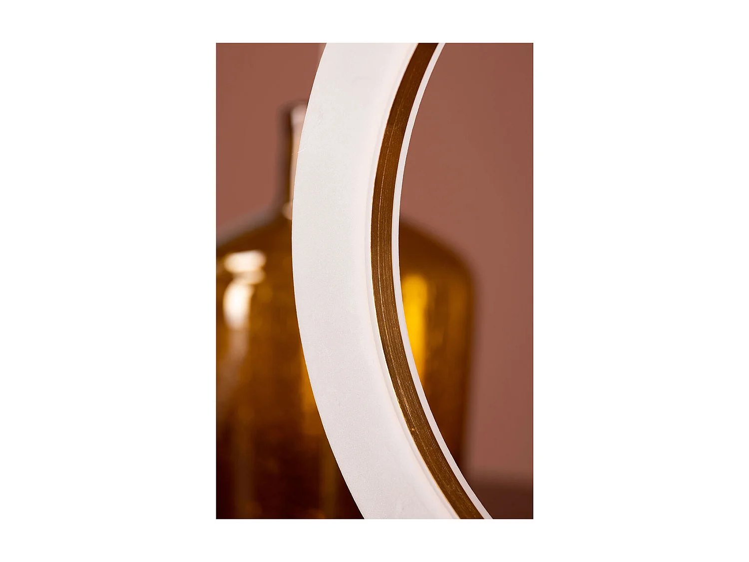 Lampe à Poser Design "Brive" 30cm Blanc