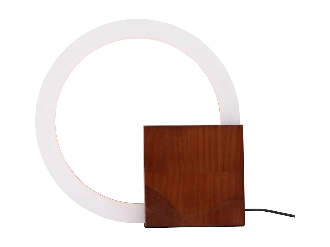 Lampe à Poser Design "Brive" 30cm Blanc