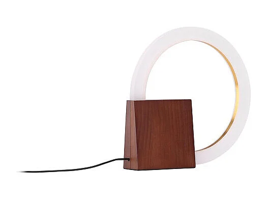 Lampe à Poser Design "Brive" 30cm Blanc