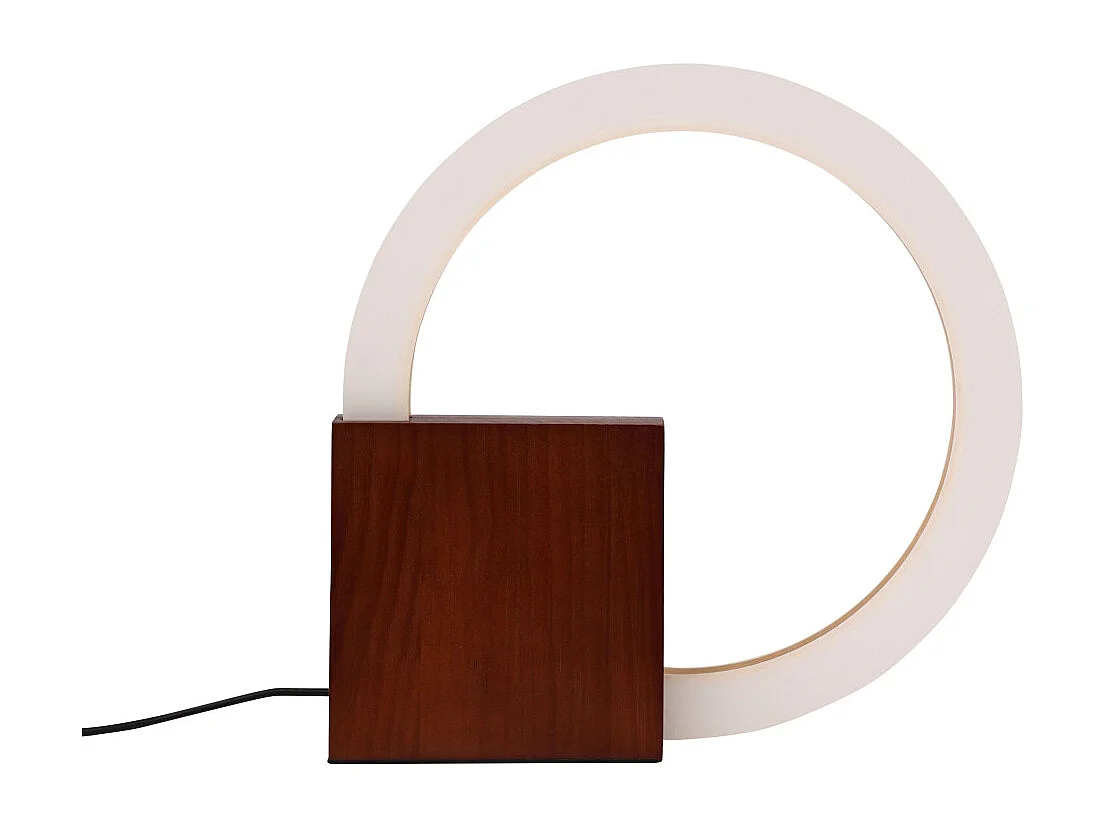 Lampe à Poser Design "Brive" 30cm Blanc