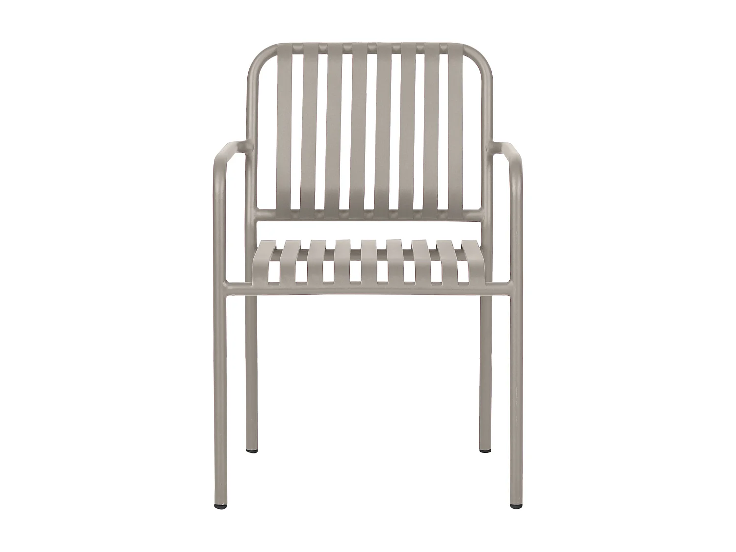 Stella Gartenstuhl stapelbar, grau.