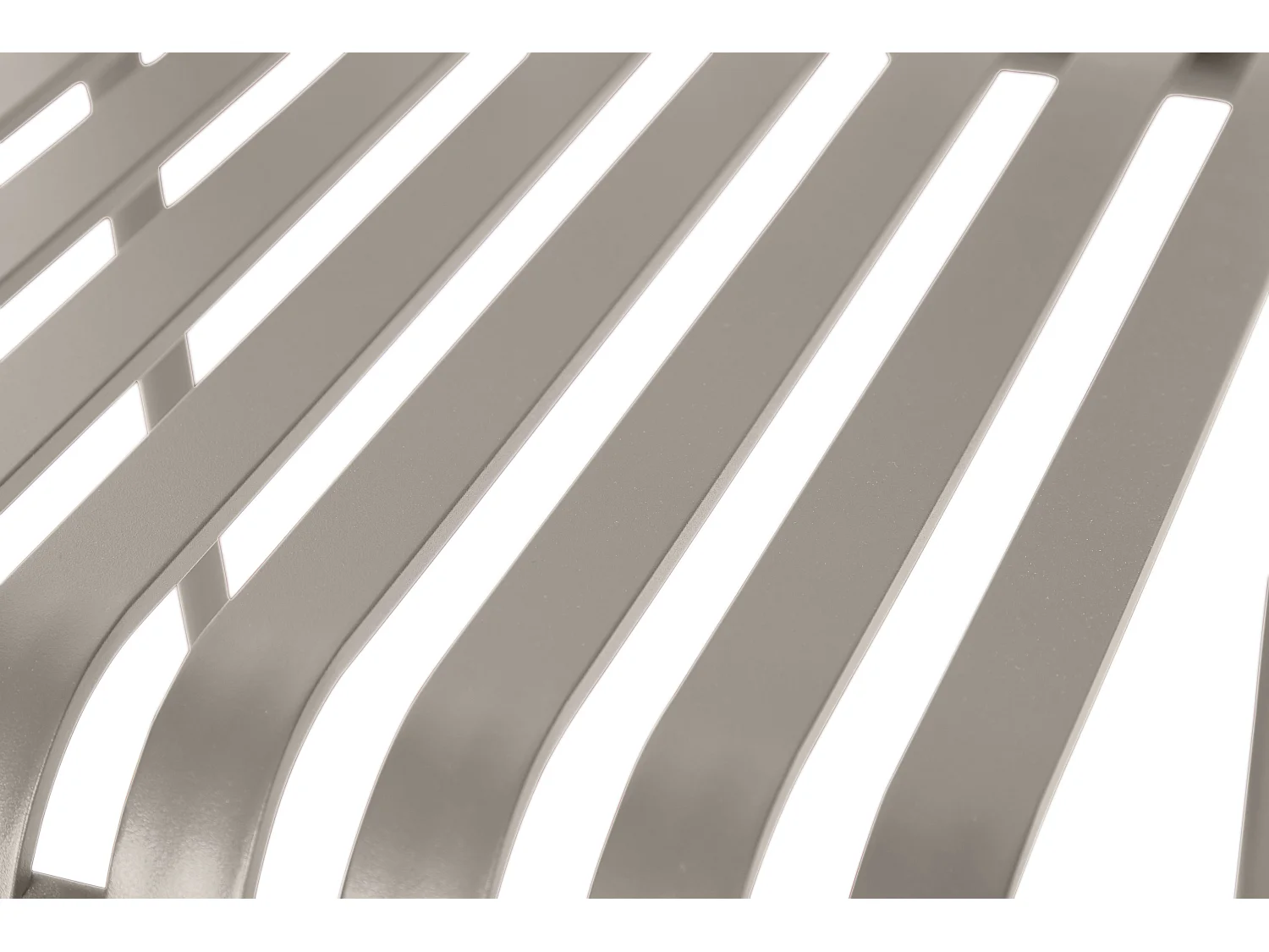 Stella Gartenstuhl stapelbar, grau.