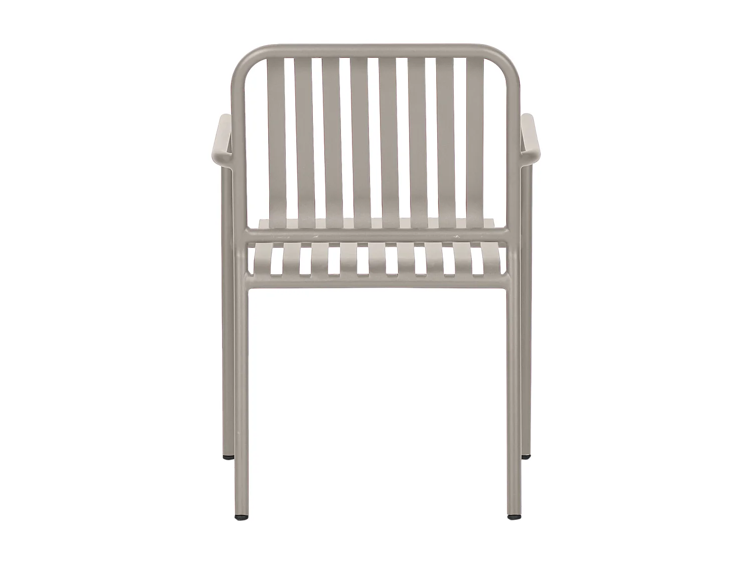 Stella Gartenstuhl stapelbar, grau.