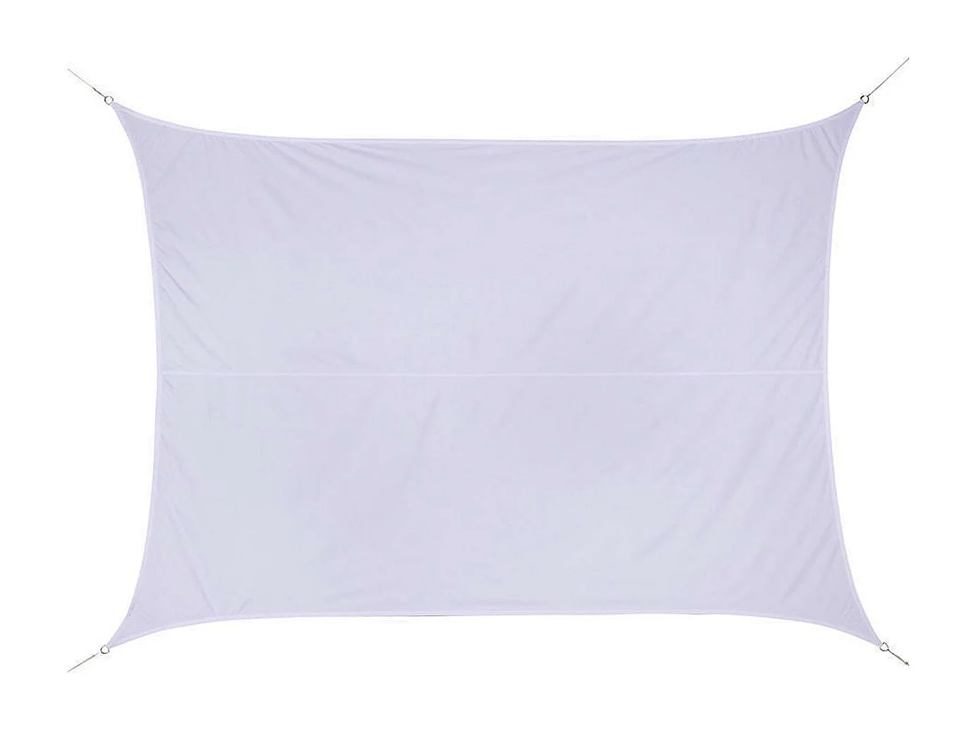 Voile d'ombrage rectangulaire 3 x 4 m - Curacao - Blanc - Hespéride
