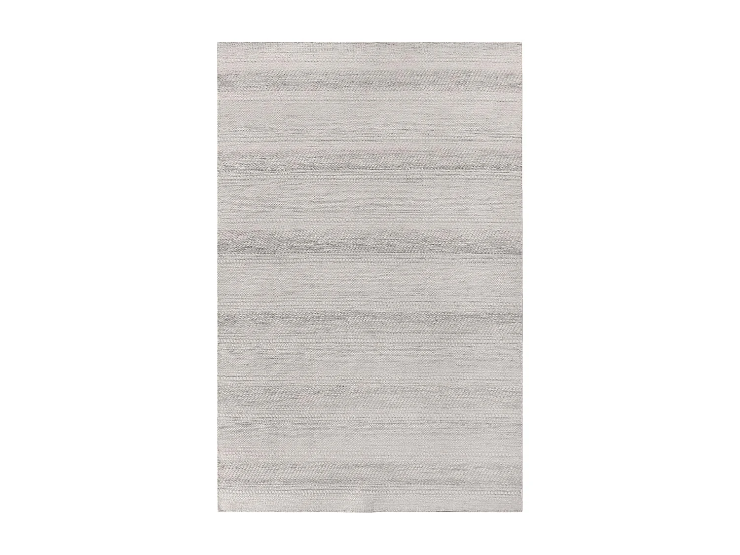 Adoni Teppich handgewebt 200x300cm offwhite, hellgrau.