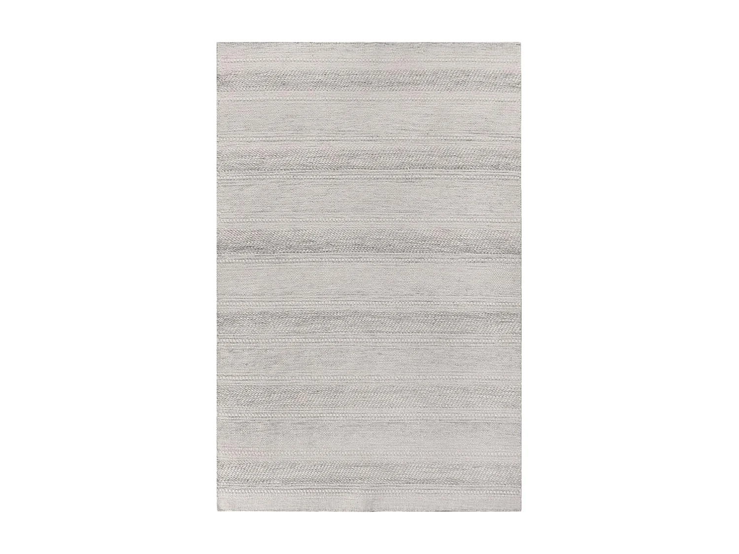 Adoni Teppich handgewebt 160x230cm offwhite, hellgrau.