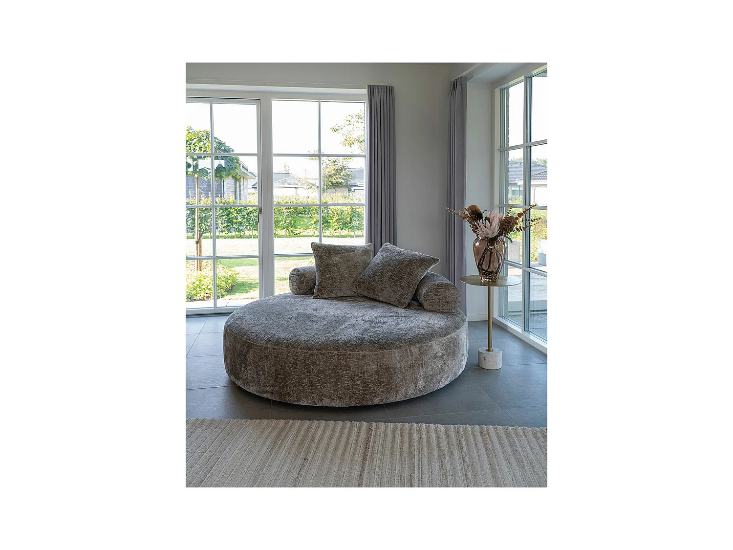Mango Teppich handgetuftet 160x230cm offwhite.
