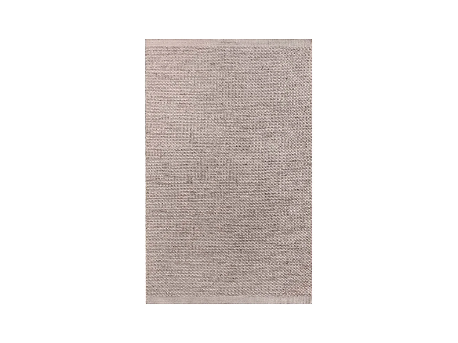 Una Teppich handgewebt 160x230cm offwhite, beige.
