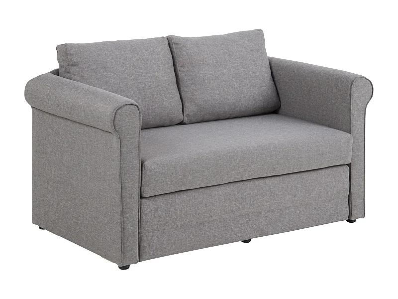 Romy Schlafsofa. Hellgrau