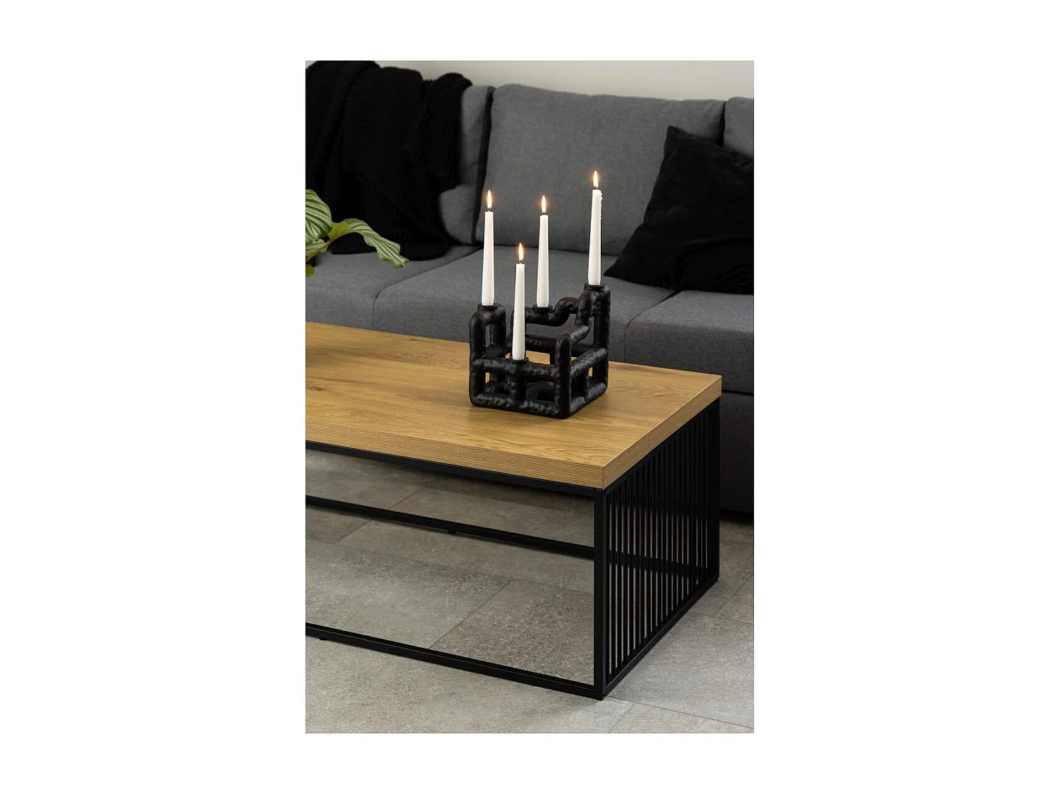 String salontafel eik decor.