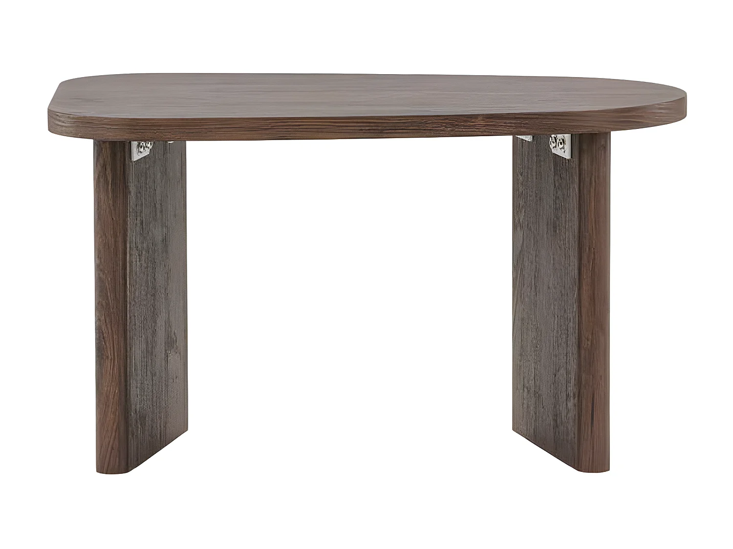 Table d'Appoint Design "Gronvik" 70cm Marron