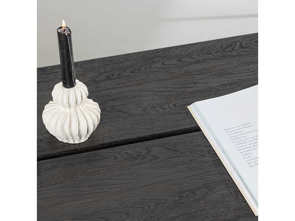 Table Basse "Lancester" 140cm Marron Foncé