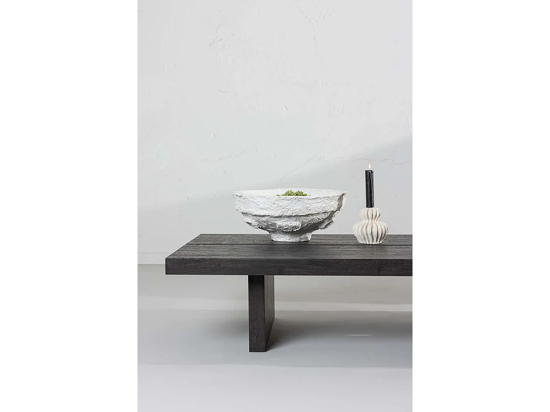 Table Basse "Lancester" 140cm Marron Foncé