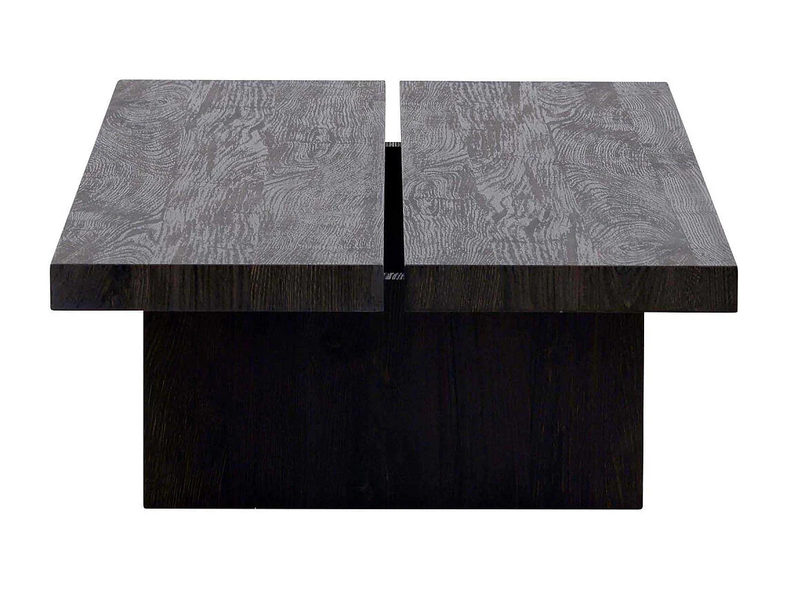 Table Basse "Lancester" 140cm Marron Foncé