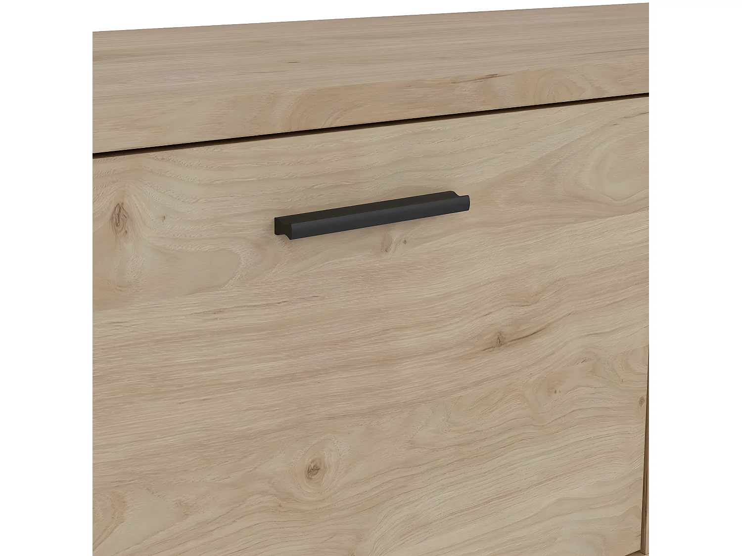 Media TV Tisch 2 Türen 1 Schublade Nussbaum dekor.