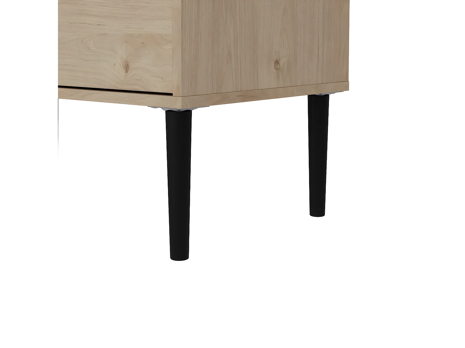 Media TV Tisch 2 Türen 1 Schublade Nussbaum dekor.