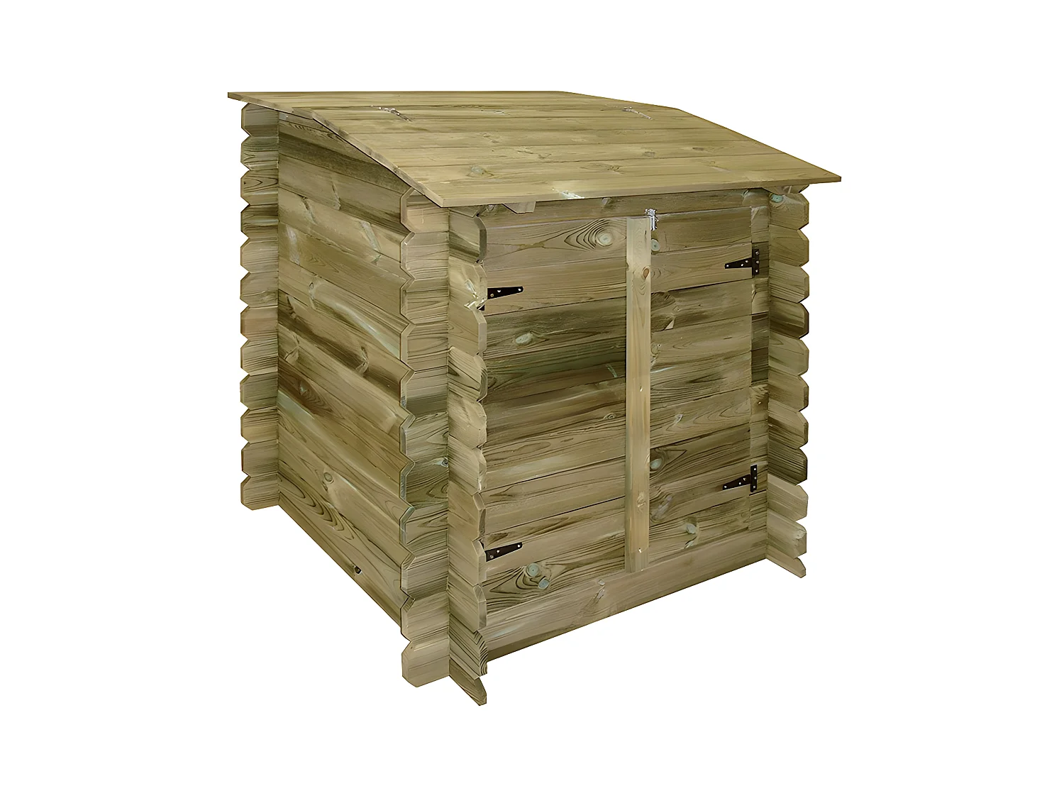 Coffre filtration piscine en bois - Ubbink