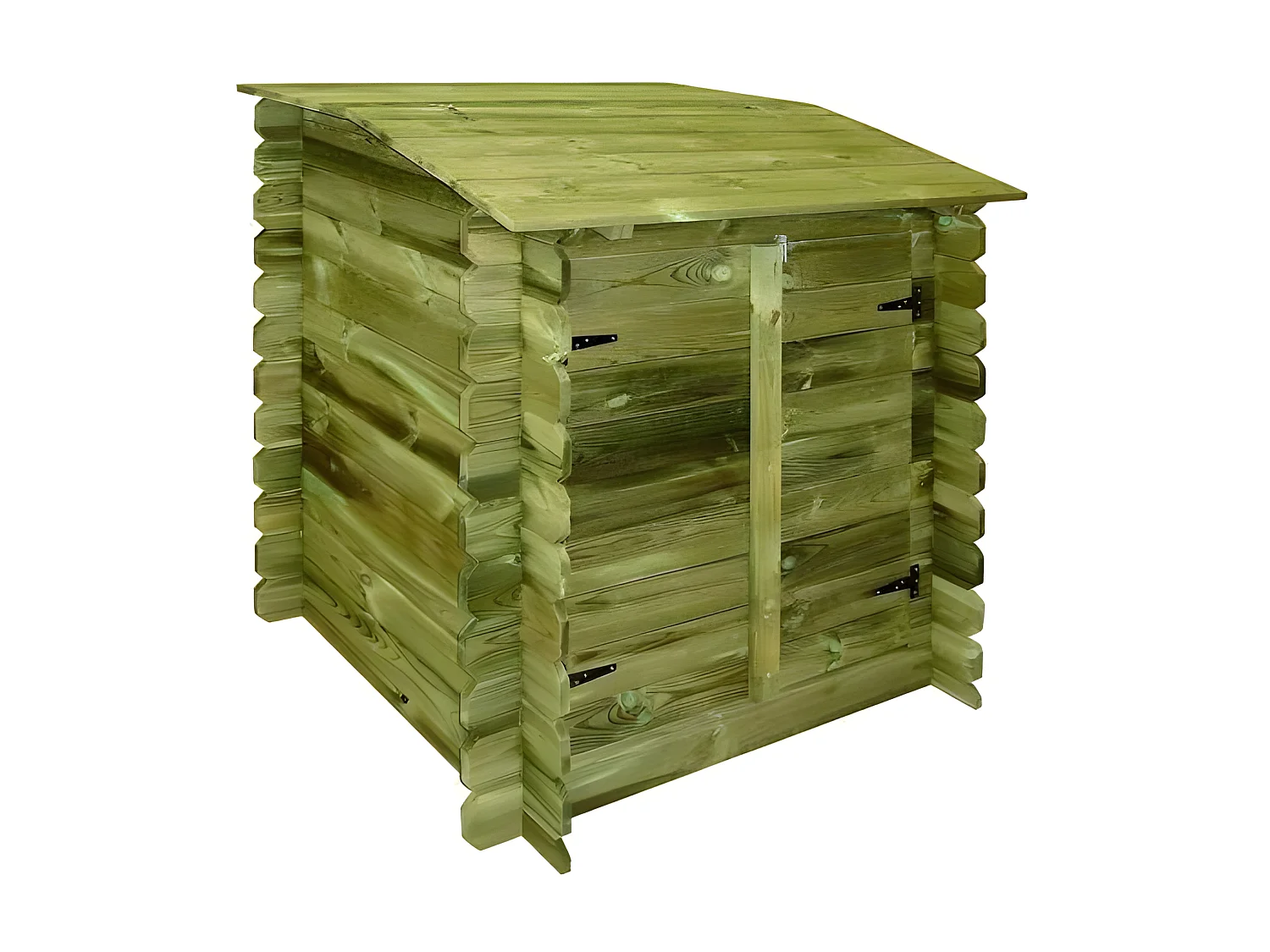 Coffre filtration piscine en bois - Ubbink