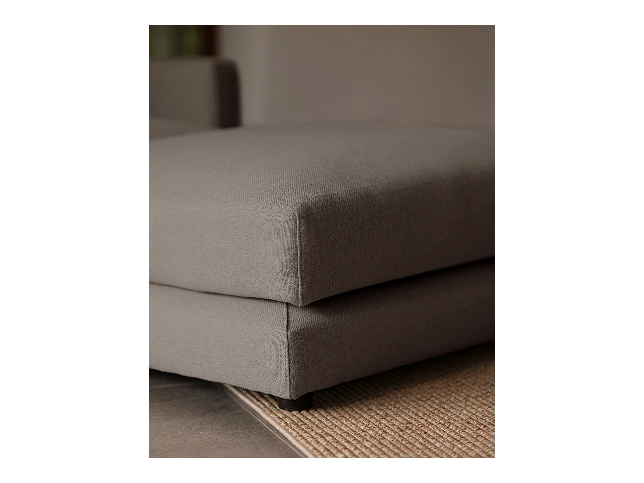 Bouffée gris foncé 97x80cm - LAIA - DECOWOOD