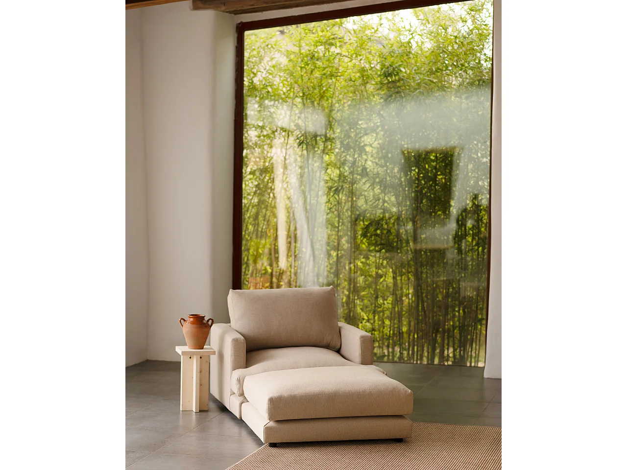 Soffio beige 97x80cm - LAIA - DECOWOOD