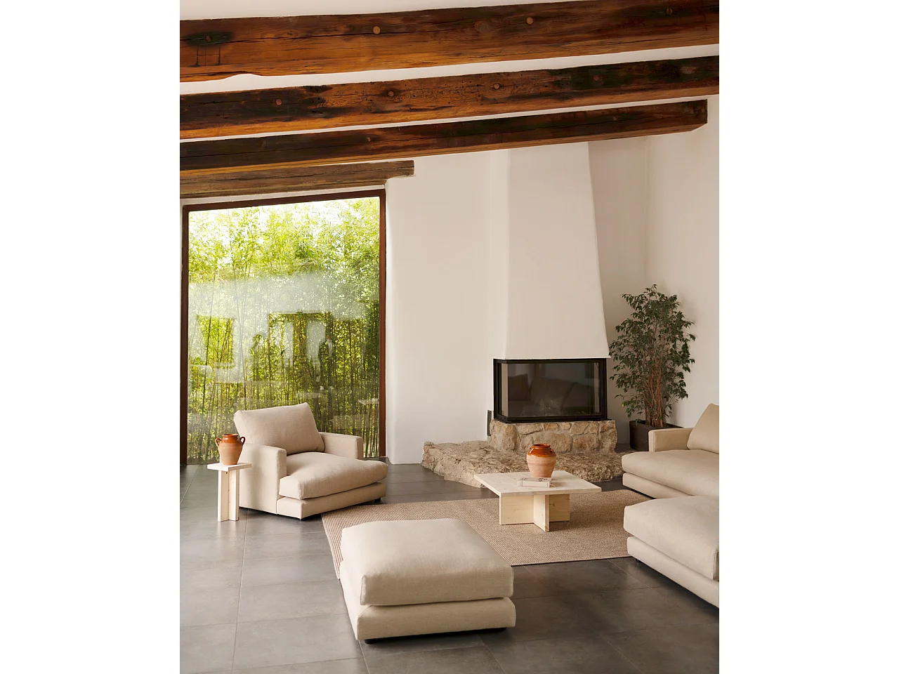 Soffio beige 97x80cm - LAIA - DECOWOOD