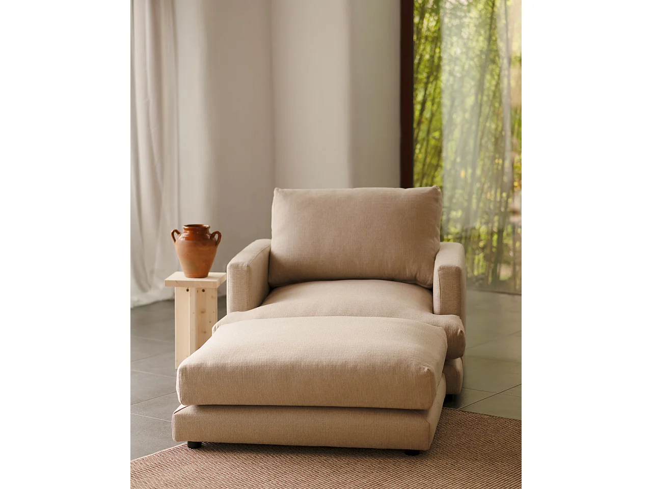 Soffio beige 97x80cm - LAIA - DECOWOOD