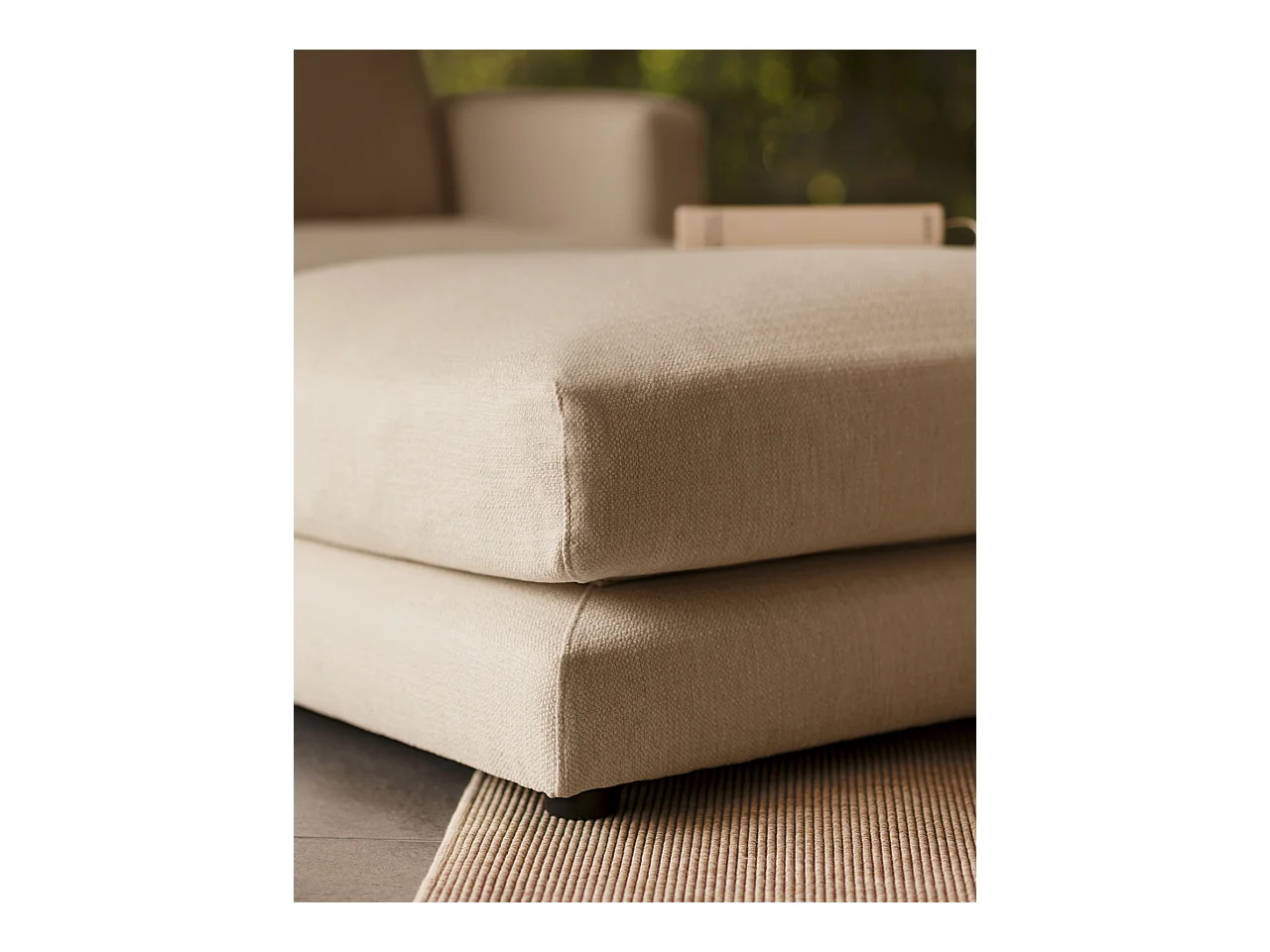 Bouffée gris clair 97x80cm - LAIA - DECOWOOD