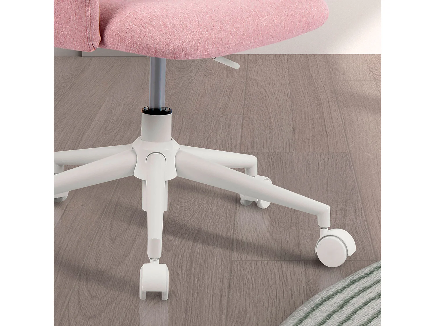 Silla de estudio A71-81cm x L58cm x F60cm - rosa - Mia