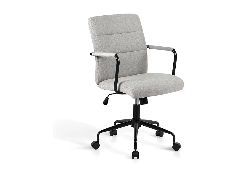 Silla de estudio A91-99cm x L64cm x F70cm - gris - Oli