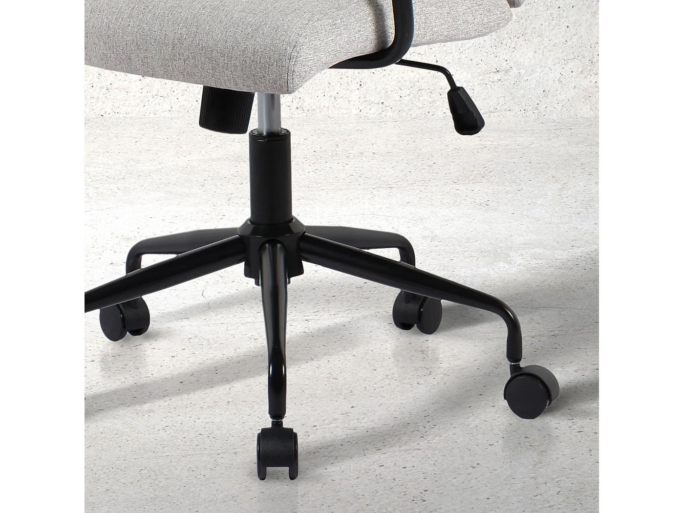 Silla de estudio A91-99cm x L64cm x F70cm - gris - Oli