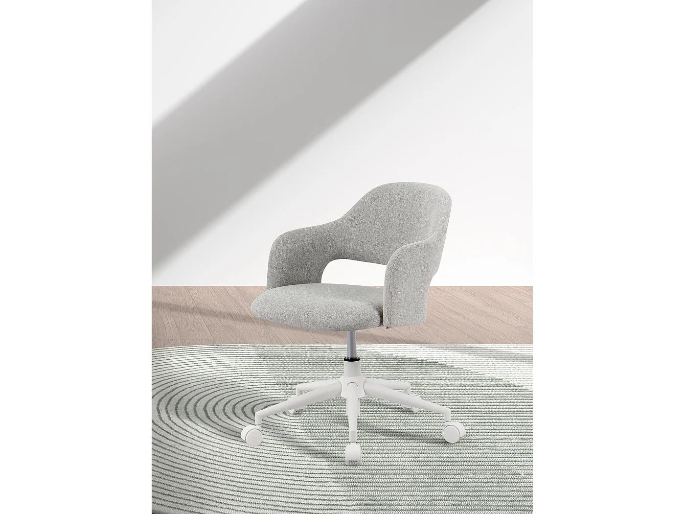 Silla de estudio A71-81cm x L58cm x F60cm - gris - Mia