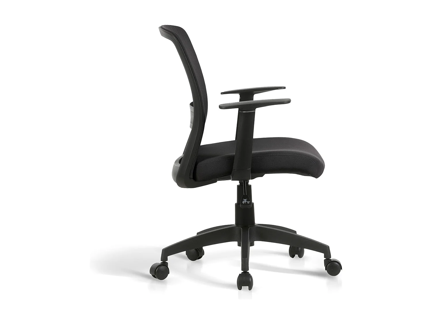 Silla de estudio A87-94cm x L61cm x F59cm - negro - Devon