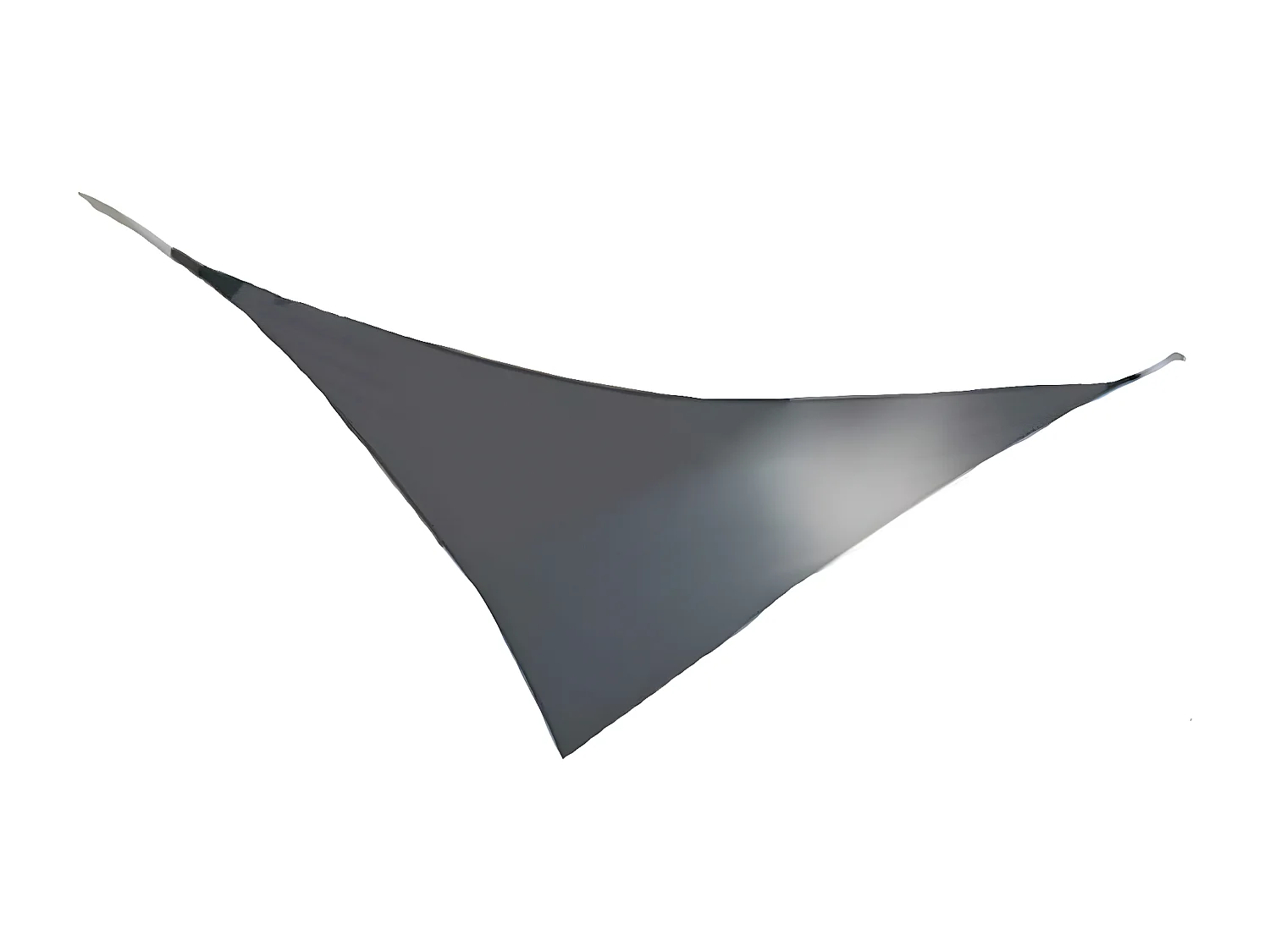 Voile d'ombrage triangulaire SERENITY 3,60 x 3,60 x 3,60 m - Ardoise - Jardiline